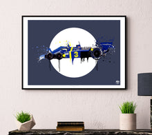 Cargar imagen en el visor de la galería, Tyrrell P34 Jody Scheckter 1976 F1 print - Fueled.art