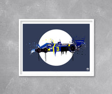 Cargar imagen en el visor de la galería, Tyrrell P34 Jody Scheckter 1976 F1 print - Fueled.art