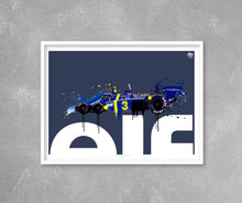 Cargar imagen en el visor de la galería, Tyrrell P34 Jody Scheckter 1976 F1 print - Fueled.art