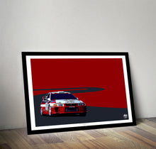 Lade das Bild in den Galerie-Viewer, 1998 Mitsubishi Evo V - Tommi Mäkinen WRC Print - Fueled.art