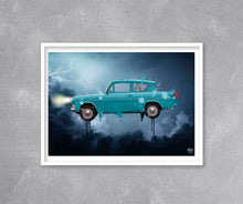 Charger l'image dans la visionneuse de la galerie,Harry Potter Ford Anglia print - Fueled.art