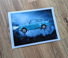 Charger l'image dans la visionneuse de la galerie,Harry Potter Ford Anglia print - Fueled.art