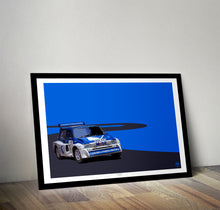 Load image into Gallery viewer, MG Metro 6R4 Group B print - Fueled.art