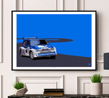 Load image into Gallery viewer, MG Metro 6R4 Group B print - Fueled.art