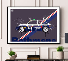 Load image into Gallery viewer, MG Metro 6R4 Group B print - Fueled.art