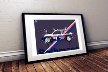 Load image into Gallery viewer, MG Metro 6R4 Group B print - Fueled.art