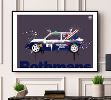 Load image into Gallery viewer, MG Metro 6R4 Group B print - Fueled.art
