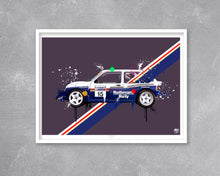 Load image into Gallery viewer, MG Metro 6R4 Group B print - Fueled.art