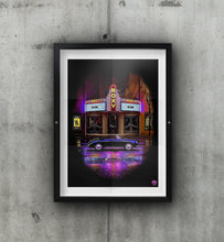 Load image into Gallery viewer, Top Gun Porsche 356 print - Fueled.art