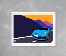 Load image into Gallery viewer, Porsche 911 991 GT3 Print - Fueled.art