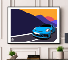 Load image into Gallery viewer, Porsche 911 991 GT3 Print - Fueled.art