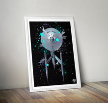 Load image into Gallery viewer, Star Trek USS Enterprise print - Fueled.art
