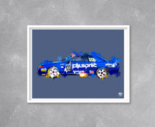 Carica l'immagine nel visualizzatore di Gallery, Nissan Skyline R32 GTR Calsonic Print - Various sizes - Fueled.art