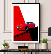 Load image into Gallery viewer, Porsche 944 print - Fueled.art