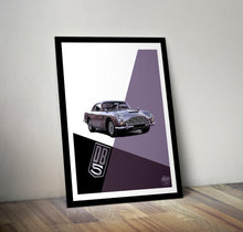 Load image into Gallery viewer, Aston Martin DB5 print - Fueled.art