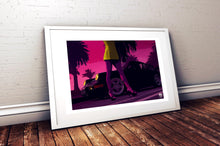 Load image into Gallery viewer, Bad Boys Porsche 911 964 Turbo Print - Fueled.art