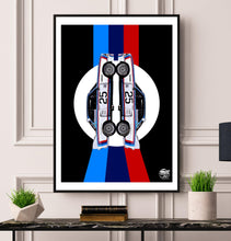 Load image into Gallery viewer, BMW CSL Print - Black - Fueled.art