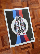 Load image into Gallery viewer, BMW CSL Print - Black - Fueled.art