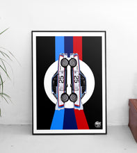 Load image into Gallery viewer, BMW CSL Print - Black - Fueled.art