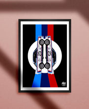 Load image into Gallery viewer, BMW CSL Print - Black - Fueled.art