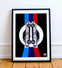 Load image into Gallery viewer, BMW CSL Print - Black - Fueled.art