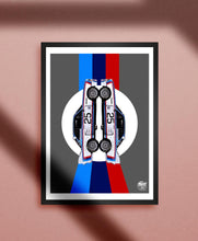 Load image into Gallery viewer, BMW CSL Print - Grey - Fueled.art