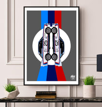 Load image into Gallery viewer, BMW CSL Print - Grey - Fueled.art