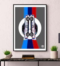 Load image into Gallery viewer, BMW CSL Print - Grey - Fueled.art