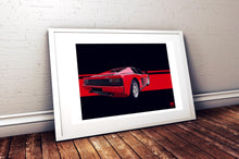 Load image into Gallery viewer, Ferrari Testarossa Print - Fueled.art