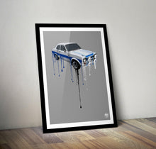 Load image into Gallery viewer, Ford Escort Mk1 RS2000 Print - Fueled.art