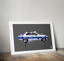 Load image into Gallery viewer, Ford Escort Mk1 RS2000 Print - Fueled.art