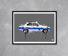 Load image into Gallery viewer, Ford Escort Mk1 RS2000 Print - Fueled.art