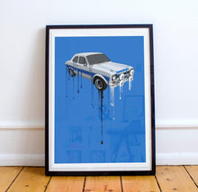 Load image into Gallery viewer, Ford Escort Mk1 RS2000 Print - Fueled.art