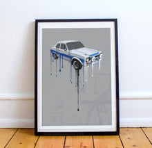 Load image into Gallery viewer, Ford Escort Mk1 RS2000 Print - Fueled.art