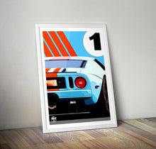 Load image into Gallery viewer, Ford GT Print - Fueled.art