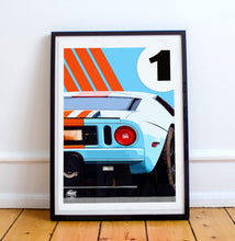 Load image into Gallery viewer, Ford GT Print - Fueled.art