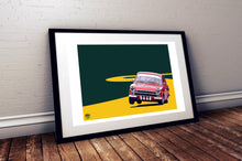Carica l'immagine nel visualizzatore di Gallery, Ford Lotus Cortina print - Fueled.art