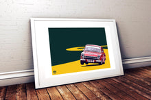 Carica l'immagine nel visualizzatore di Gallery, Ford Lotus Cortina print - Fueled.art