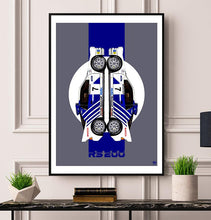 Load image into Gallery viewer, Ford RS200 print - Fueled.art