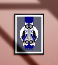 Load image into Gallery viewer, Ford RS200 print - Fueled.art