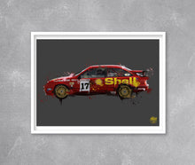 Load image into Gallery viewer, Ford Sierra RS500 Cosworth - Dick Johnson Racing Print - Fueled.art