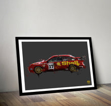 Load image into Gallery viewer, Ford Sierra RS500 Cosworth - Dick Johnson Racing Print - Fueled.art