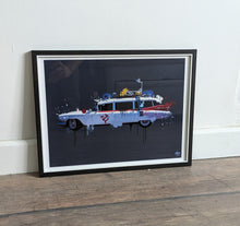 Load image into Gallery viewer, Ghostbusters Ecto 1 Print - Fueled.art