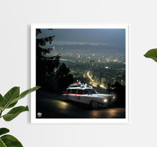 Load image into Gallery viewer, Ghostbusters Ecto-1 Print - Fueled.art
