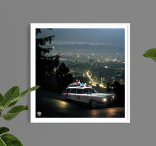 Load image into Gallery viewer, Ghostbusters Ecto-1 Print - Fueled.art