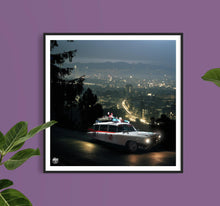 Load image into Gallery viewer, Ghostbusters Ecto-1 Print - Fueled.art
