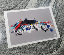 Cargar imagen en el visor de la galería, Lancia Delta Integrale Print - Fueled.art