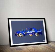 Carica l'immagine nel visualizzatore di Gallery, Nissan Skyline R32 GTR Calsonic Print - Various sizes - Fueled.art