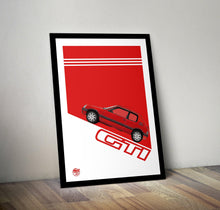Load image into Gallery viewer, Peugeot 205 GTI Print - Fueled.art