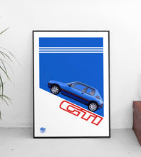 Load image into Gallery viewer, Peugeot 205 GTI Print - Fueled.art